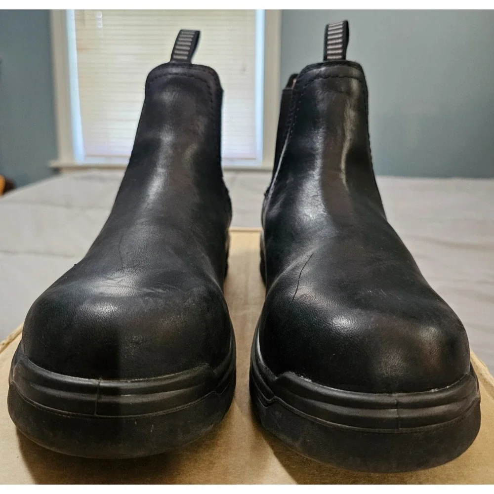 Ariat® (Men's 9 D) Turbo™ Chelsea CSA Waterproof Carbon Toe Work Boot - $209